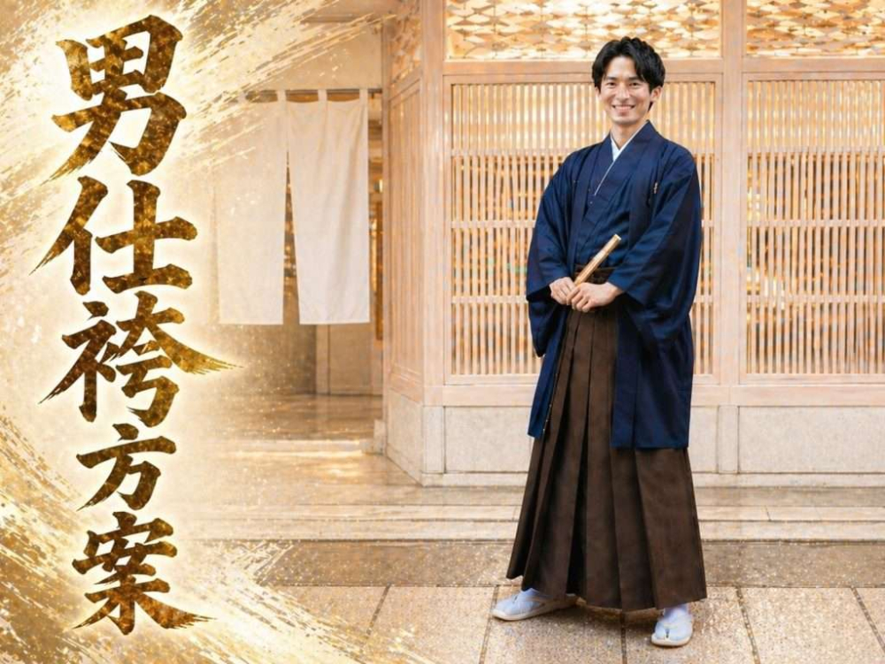 男性袴方案