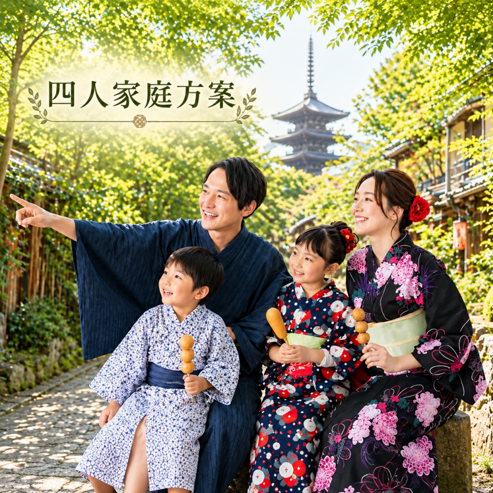 四人家庭方案 (含稅·髪型)
