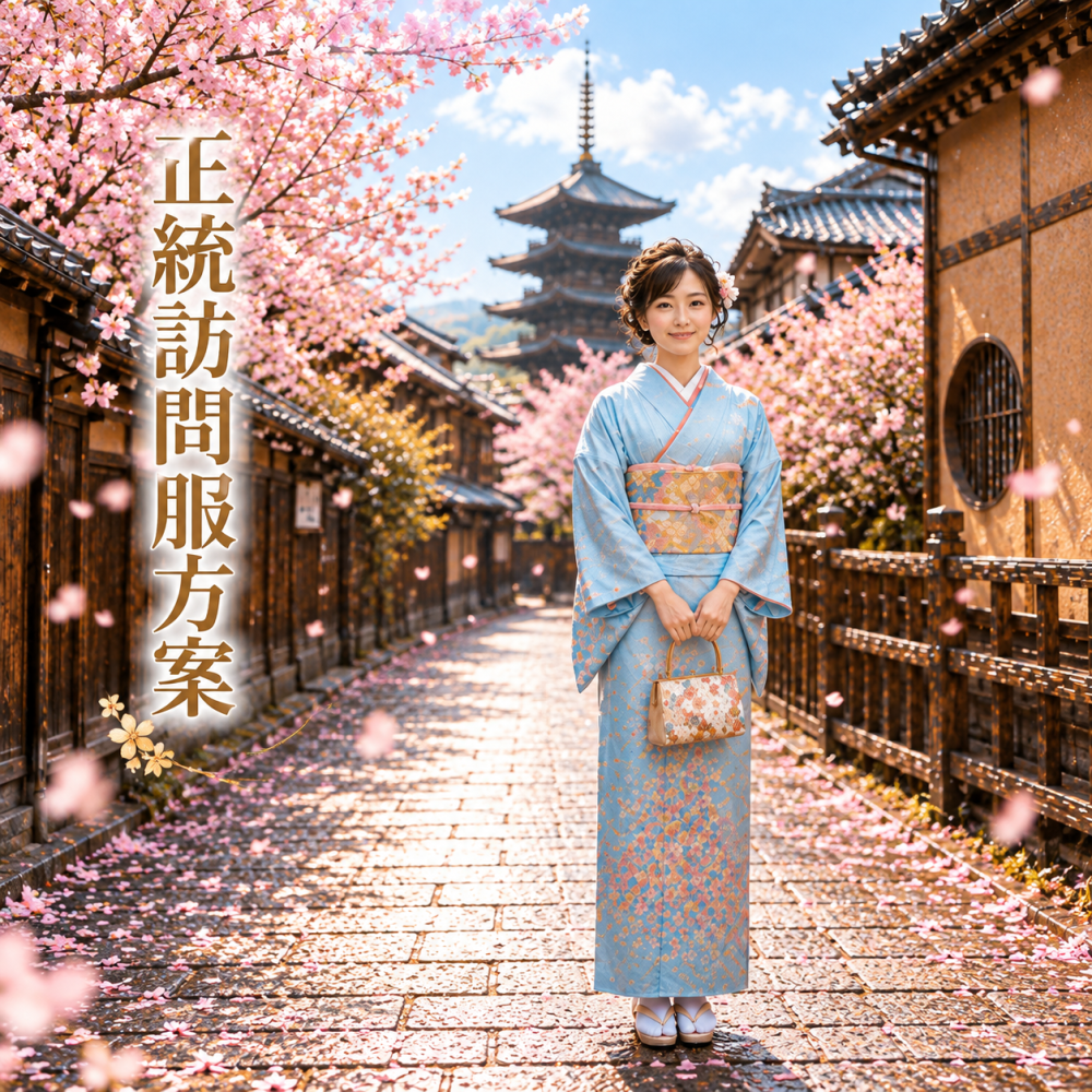 正統訪問服方案(含稅·髪型)