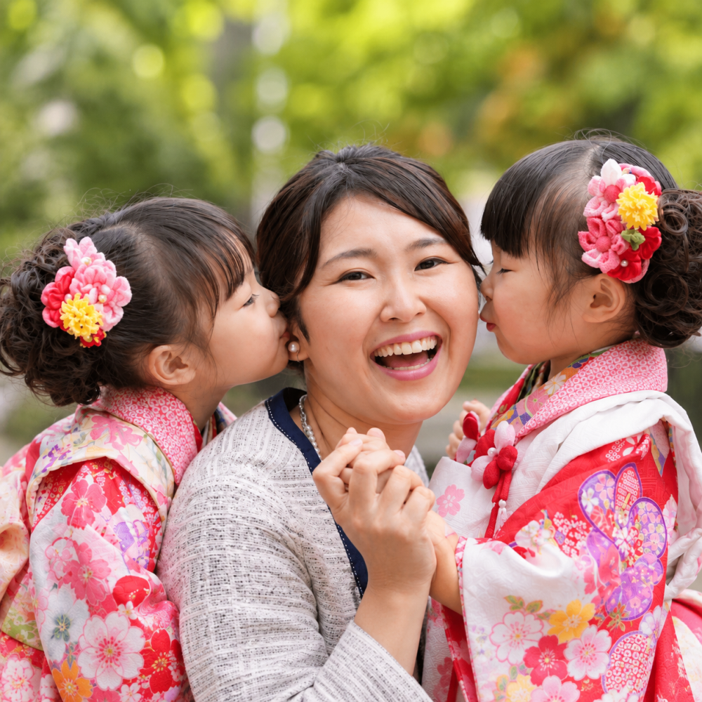 母子方案２(1大2小) (含稅·髪型)